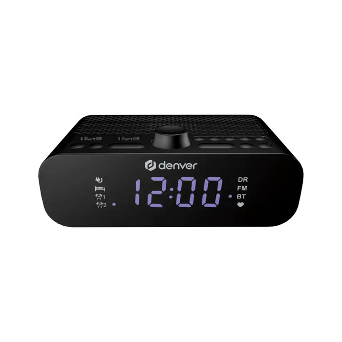 Klockradio DAB+/FM m/bluetooth Denver